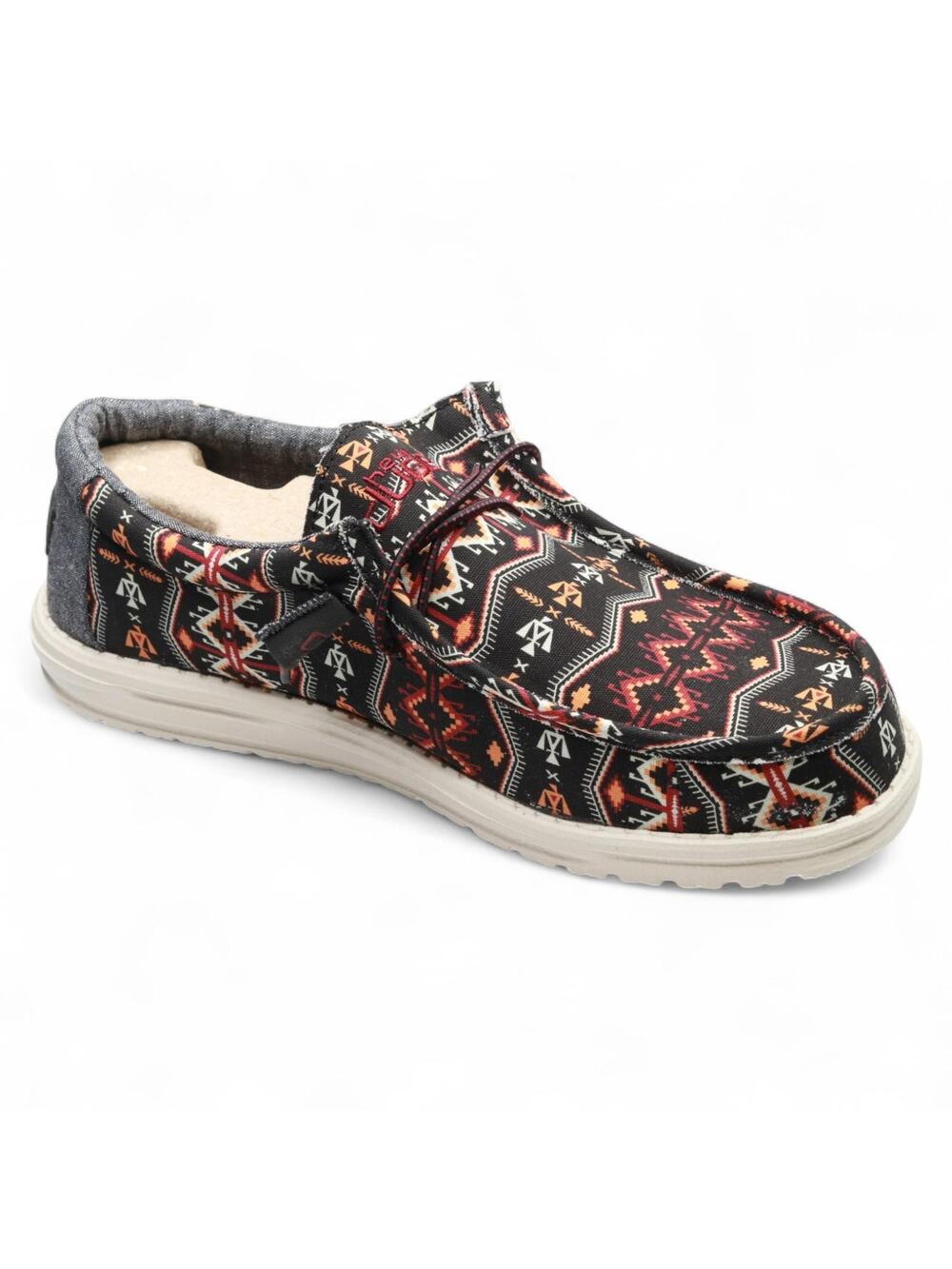 HEYDUDE MEN'S WALLY THUNDERBIRD SIZE 11 MEN'S LACE UP LOAFERS